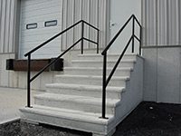 Concrete Stairs and Deck Footers | JRPrecast