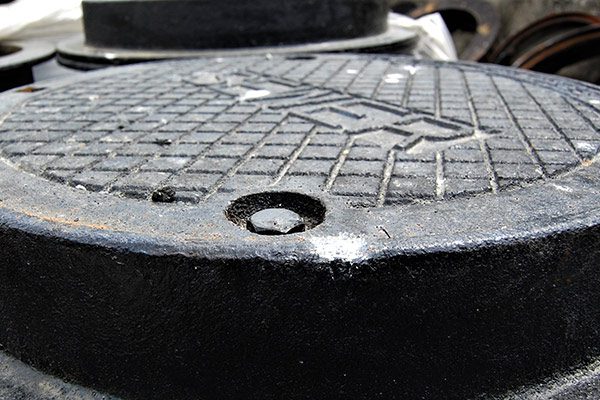 Cast Iron Bolted and Gasketed Septic Cover
