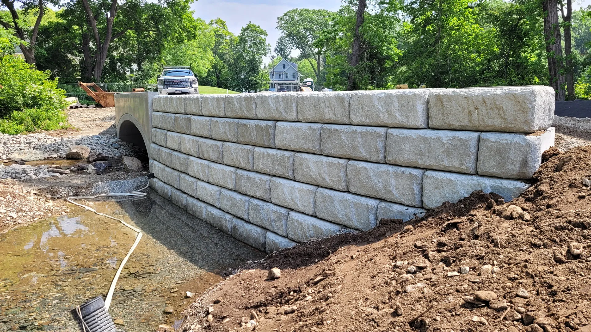 Retaining Wall Dewatering